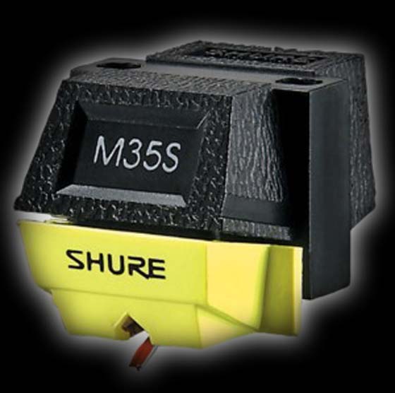 Shure M35S DJ cartridge for live mixing w/ high tracking accuracy and anti skipping